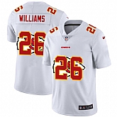 Nike Chiefs 26 Damien Williams White Shadow Logo Limited Jersey Yhua,baseball caps,new era cap wholesale,wholesale hats